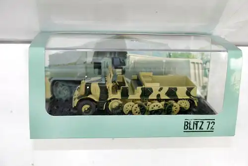 BLITZ 72 Schwerer Zugkraftwagen FAMO 18 T Standmodell SZEPAN 1/72 Neu (KB1/K9)