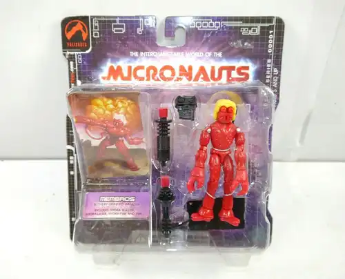 MICRONAUTS Retro Series - Membros rot red Actionfigur PALISADES Neu (K5)