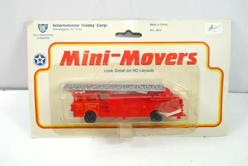 IHC 4210 Mini-Movers Yourtown Feuerwehr Modellauto 12,5cm Neu (K42) #A