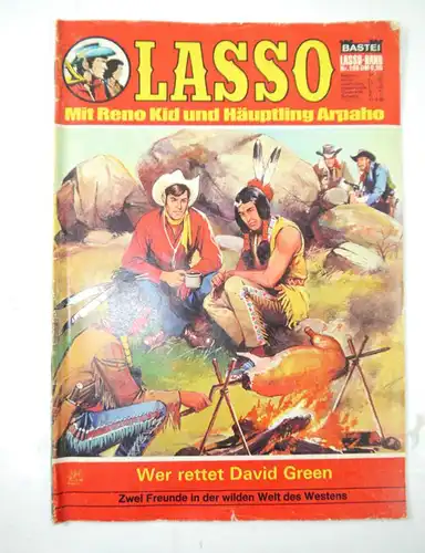 LASSO Heft 105 - Wer rettet David Green Comic BASTEI (MF8)