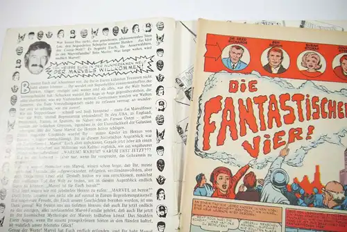FANTASTISCHEN VIER Marvel Comic Heft 1 Fantastic Four WILLIAMS VERLAG (WR4)