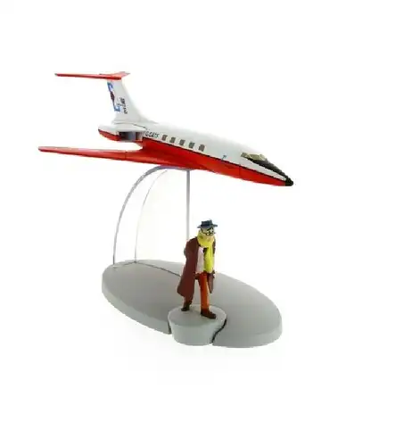 TIM & STRUPPI Carreidas 160 Tintin Moulinsart Flugzeugmodell MOULINSART 29522 L*