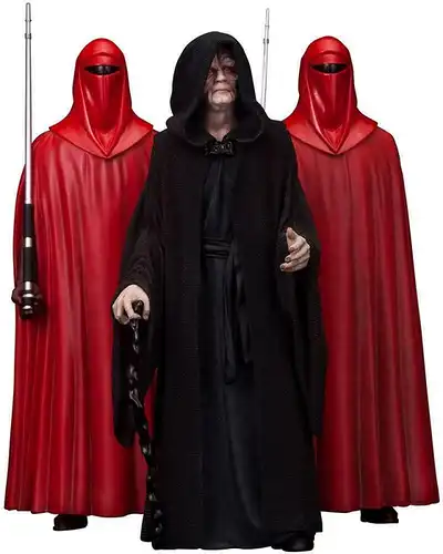 Star Wars Statuen 3-Pack Emperor Palpatine & The Royal Guards 1:10 ( L) *