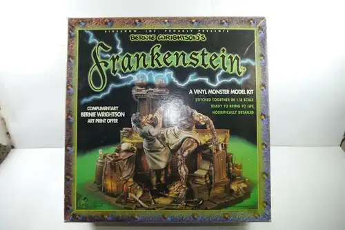 Frankenstein Vinyl Monster Bausatz Sideshow 1:8 in Box Bernie Wrightson´s (F29)