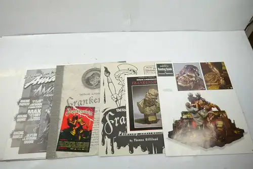 Frankenstein Vinyl Monster Bausatz Sideshow 1:8 in Box Bernie Wrightson´s (F29)