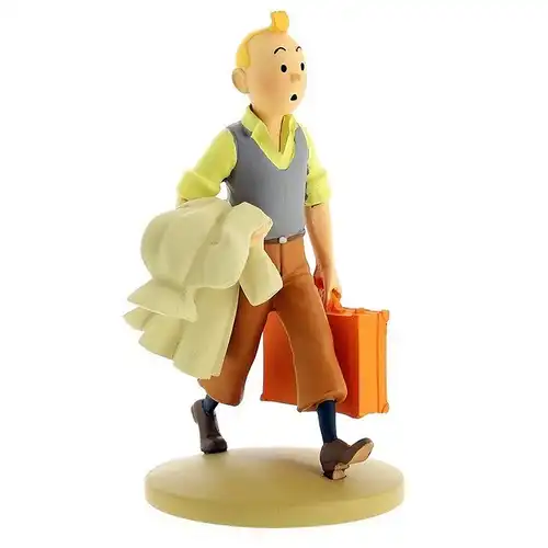TIM & STRUPPI Tintin Tim auf Reisen Figur MOULINSART ca.12cm NEU (L)*
