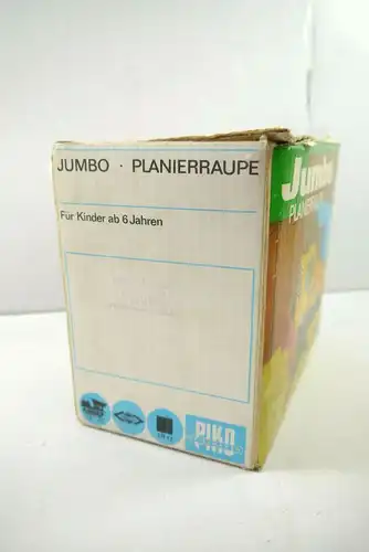 PIKO Spielwaren Jumbo Planierraupe 1:25 > NUR VERPACKUNG / BOX < (F26)
