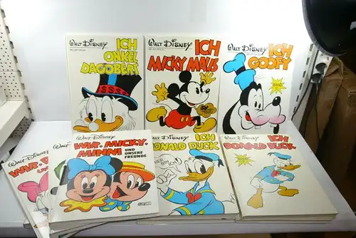 11 Bände Ich Goofy Ich Donald Ich Micky Ich Dagobert u.a. Melzer  Ehapa   (F28)