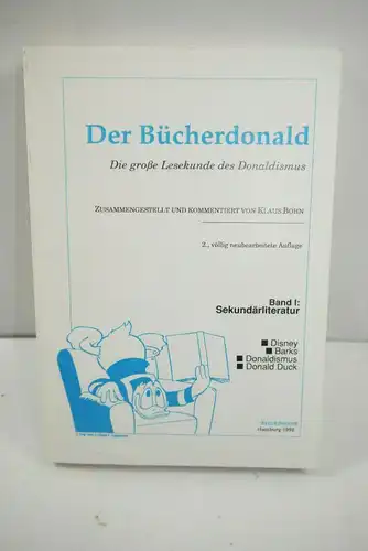 Der Bücherdonald große Lesekunde des Donaldismus Band 1 Sekundärliteratur  (WR1)