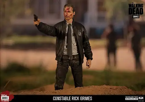 THE WALKING DEAD Series 10 - Exclusive Constable Rick Actionfigur McFarlane L
