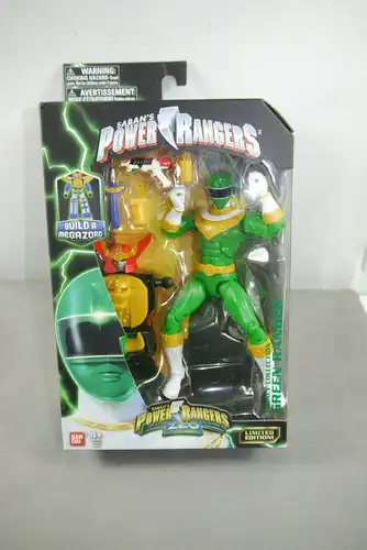 POWER RANGERS ZEO Limited Edition Green Ranger Actionfigur BANDAI ( K45 )