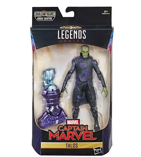 Marvel Legends Wave 1 Captain Marvel Kree Sentry 7er Set Komplett  Hasbro (KB2)
