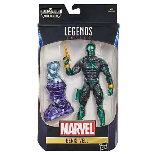 Marvel Legends Wave 1 Captain Marvel Kree Sentry 7er Set Komplett  Hasbro (KB2)