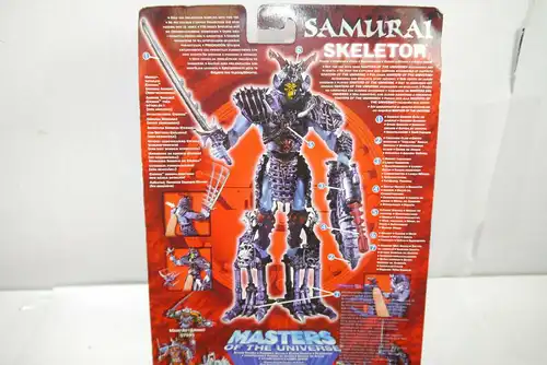 MASTERS OF THE UNIVERSE Motu 200X Samurai Skeletor Actionfigur MATTEL Neu (L)