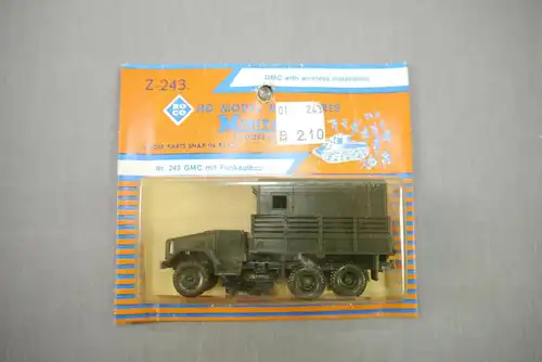 ROCO Z-243 GMC mit Funkaufbau Neu OVP H0 1:87 (K79)