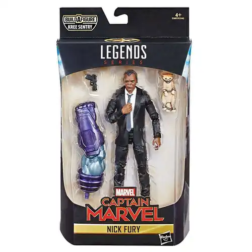 MARVEL LEGENDS Series Captain Marvel  Nick Fury Hasbro Kree Sentry   (L)
