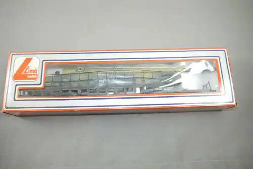 LIMA Schweres Eisenbahn Geschütz Leopold der DRB 12achsig H0 in ovp  (K39)