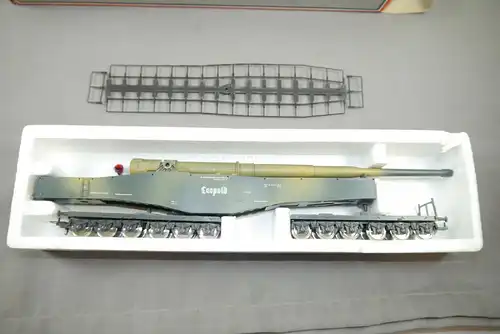 LIMA Schweres Eisenbahn Geschütz Leopold der DRB 12achsig H0 in ovp  (K39)