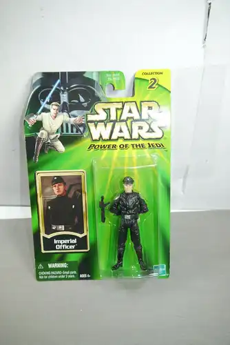 STAR WARS Power of the Jedi  Imperial Officer Actionfigur HASBRO Neu (LR39)