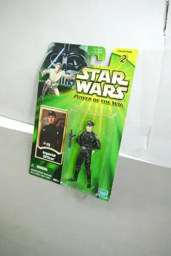 STAR WARS Power of the Jedi  Imperial Officer Actionfigur HASBRO Neu (LR39)