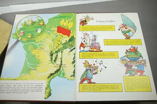 Asterix erste Gesamtausgabe in Kunstleder + Pappschuber Nr. 1-20 5 HC Z: 3 MF10