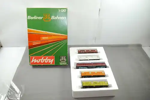 Hobby Güterzug Set 1:120 Berliner TT Bahnen   mit OVP  ( WR4 )