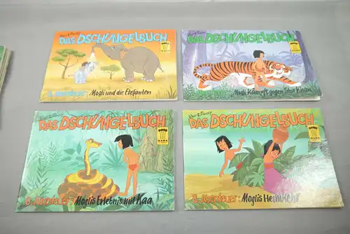 KABA Das Dschungelbuch Disney Werbe Comic Band 1-8 komplett (K11)