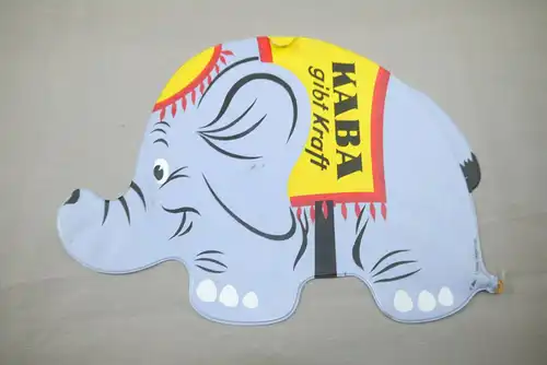 KABA Disney Elefant DUMBO  Werbefigur aufblasbar Gummi  60er - 70er Jahre (K11)