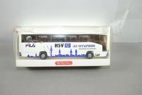 WIKING  Reisebus 7141244 HSV Hyundai   Modellauto 1:87 (K77) #01