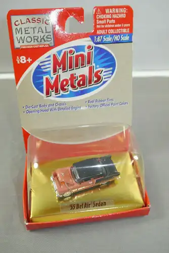 Classic Metal Works Mini Metals ´55 Bel Air Sedan 1:87 mit OVP  (K55) #H