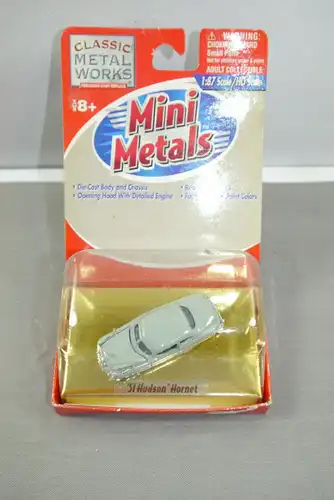 Classic Metal Works Mini Metals ´51 Hudson Hornet 1:87 mit OVP  (K55) #G