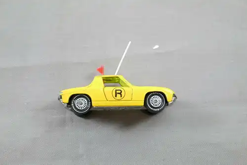 SIKU V312 VW Porsche 914-6 ADAC Rennpolizei  gelbe Scheiben  ca.7,5cm (K27) #07