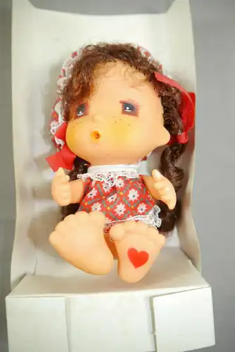 Cosina Sitting Pretty Doll Puppe ca. 12cm Vintage Hong Kong  mit OVP (K48)