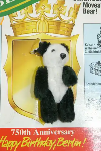 Heike Bär Mini Pin Berliner Bär Panda Bär 750 Jahre Berlin ca.7cm  (K66)
