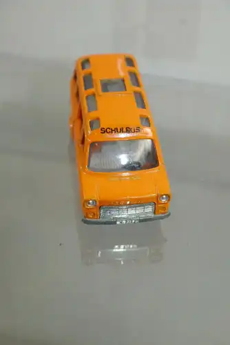SIKU V334 V264  Ford Transit  Schulbus ca. orange 8,5 cm (K66) #4
