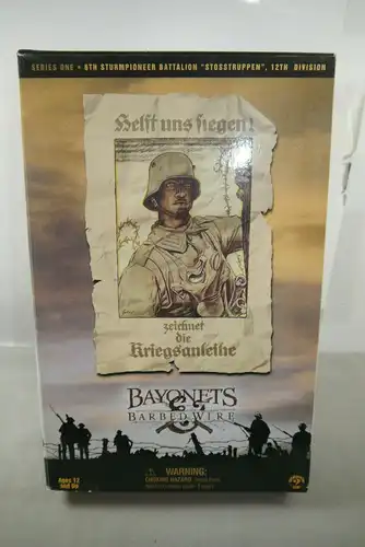 Bayonets Barbed Wire WWI German Sturmpioneer  Actionfigur SIDESHOW 1:6 (L