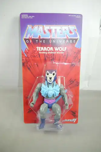 MASTERS OF THE UNIVERSE  Terror Wolf   SUPER 7 14 cm (L)