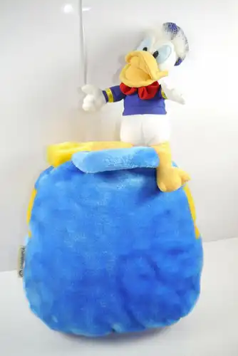 Disney DONALD DUCK Kissen als Rucksack backpack Stofftier plush ca.30cm (K35)*