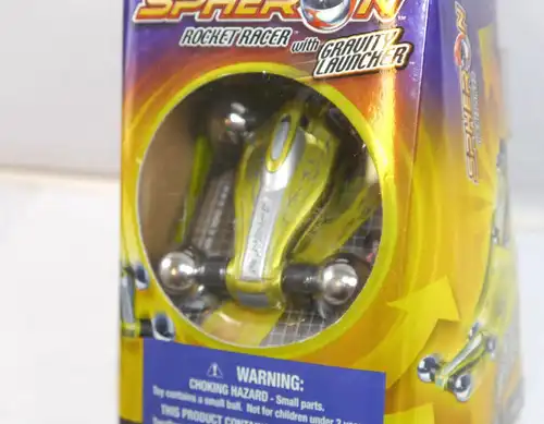 MAGNEXT Spheron Rocket Racer mit Gravity Launcher Magnet Auto MEGA BLOKS Neu K46