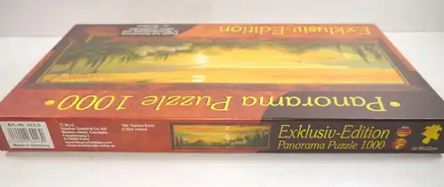 M.I.C. Panorama Puzzle Exklusiv Edition Toskana Bucht 1000 Teile KOMPLETT #F MF8