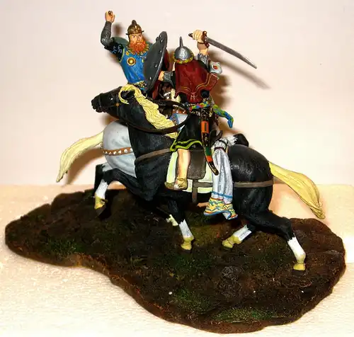 JANETZKI  ARTS Prinz Eisenherz  Prince Valiant   Gegen Angkor kämpfend Figur (L)