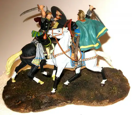 JANETZKI  ARTS Prinz Eisenherz  Prince Valiant   Gegen Angkor kämpfend Figur (L)