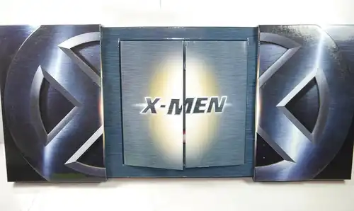 Marvel X-MEN Pressemappe Presse Set mit VHS Kassette ( nur Trailer ) (MF14)