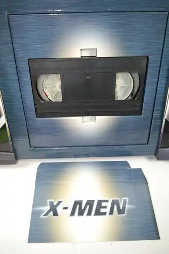 Marvel X-MEN Pressemappe Presse Set mit VHS Kassette ( nur Trailer ) (MF14)