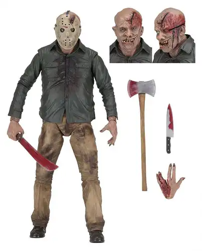 FRIDAY THE 13TH Part 4 - Jason Actionfigur ca.46cm (1:4) Neca Neu (L) *