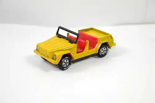 SIKU 1032 / 1332 VW 181 Jeep gelb yellow Metall Modellauto ca.7cm (K21) #12