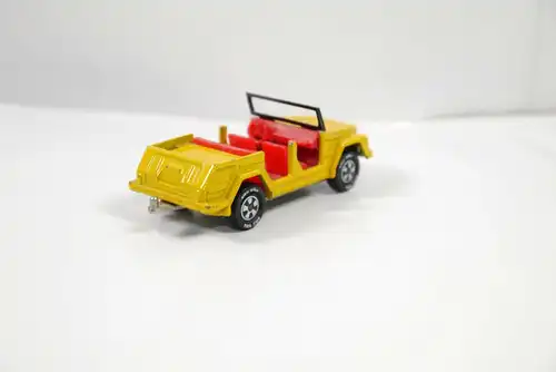 SIKU 1032 / 1332 VW 181 Jeep gelb yellow Metall Modellauto ca.7cm (K21) #12