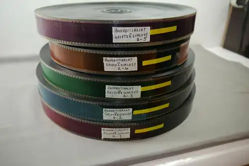 Hochzeitsnacht im Geisterschloß 35mm 5 Filmrolle komplett  Kino Gene Wilder  F9