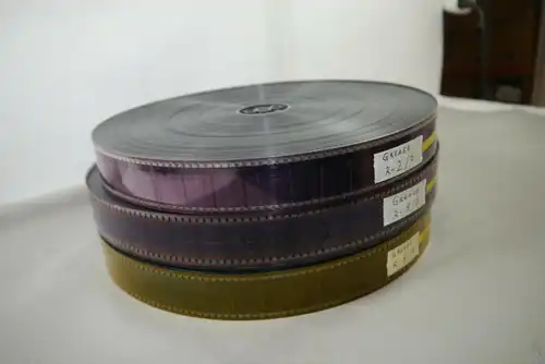 Grease 1978 35mm 3 Filmrolle von 7  Rollen Kino John Travolta F9