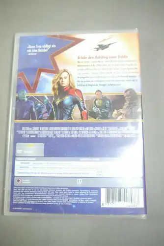 Captain Marvel  DVD Marvel Studios Neu (WR2)